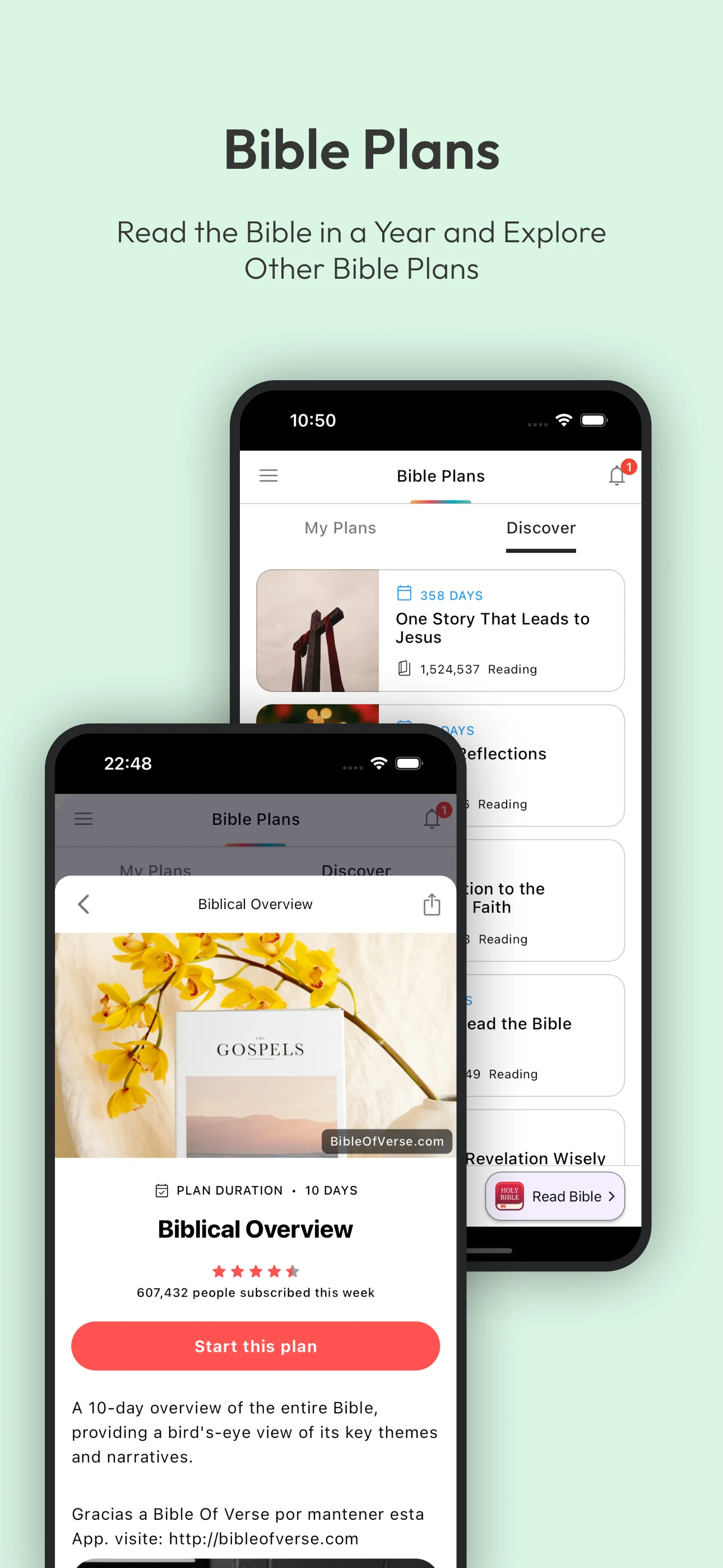 Bemba Bible screenshot