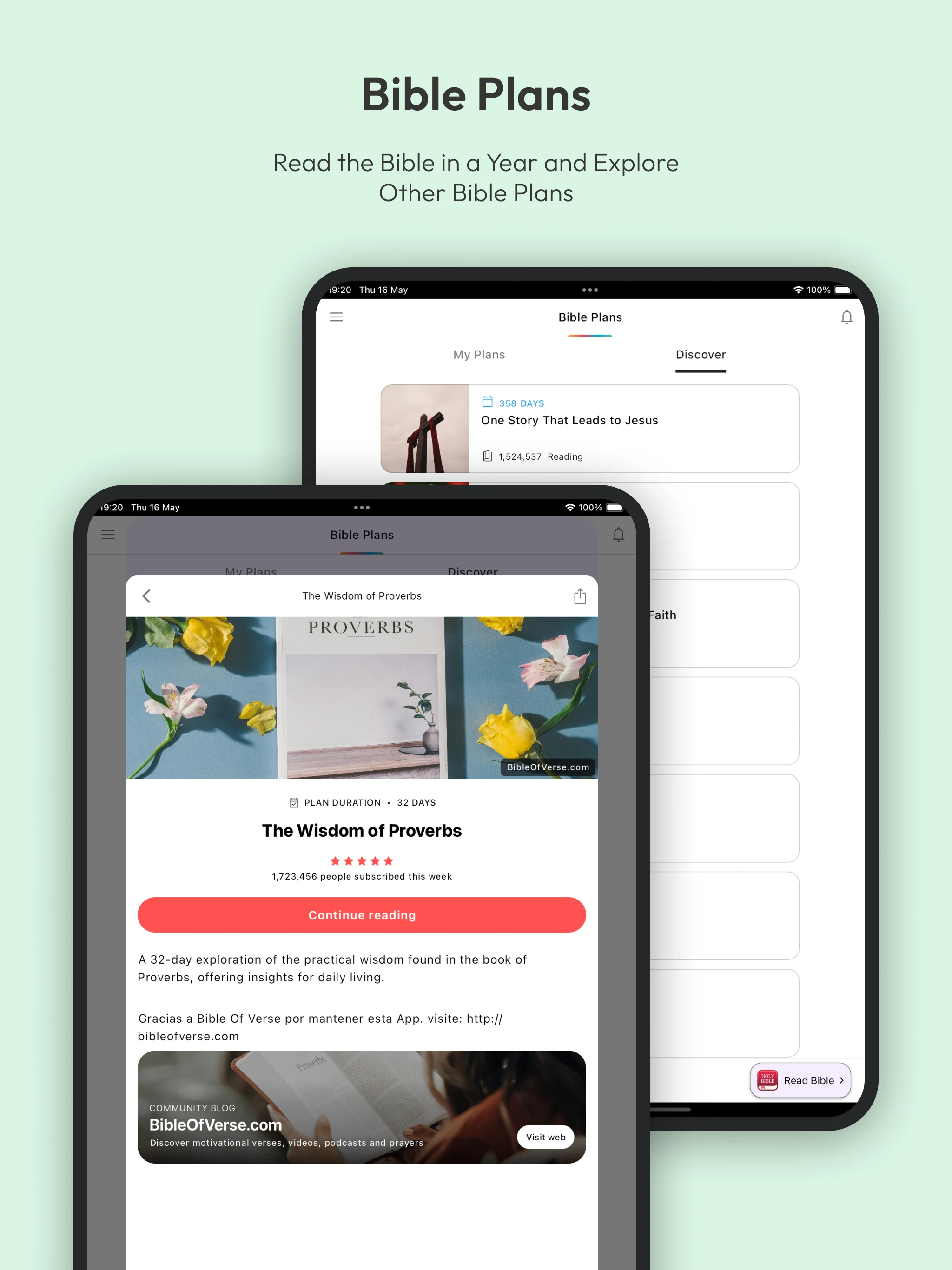 Bemba Bible screenshot
