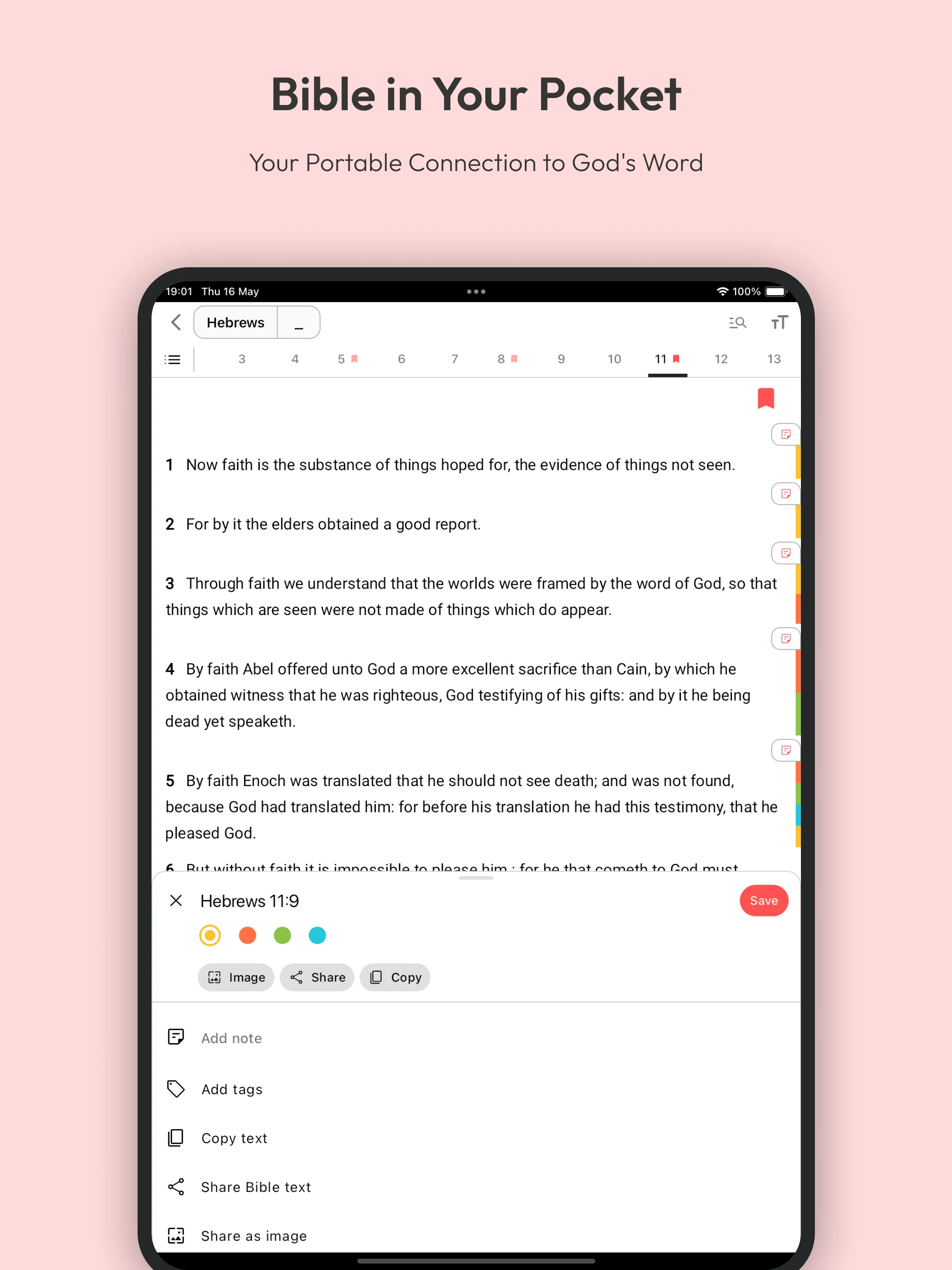 Bemba Bible screenshot