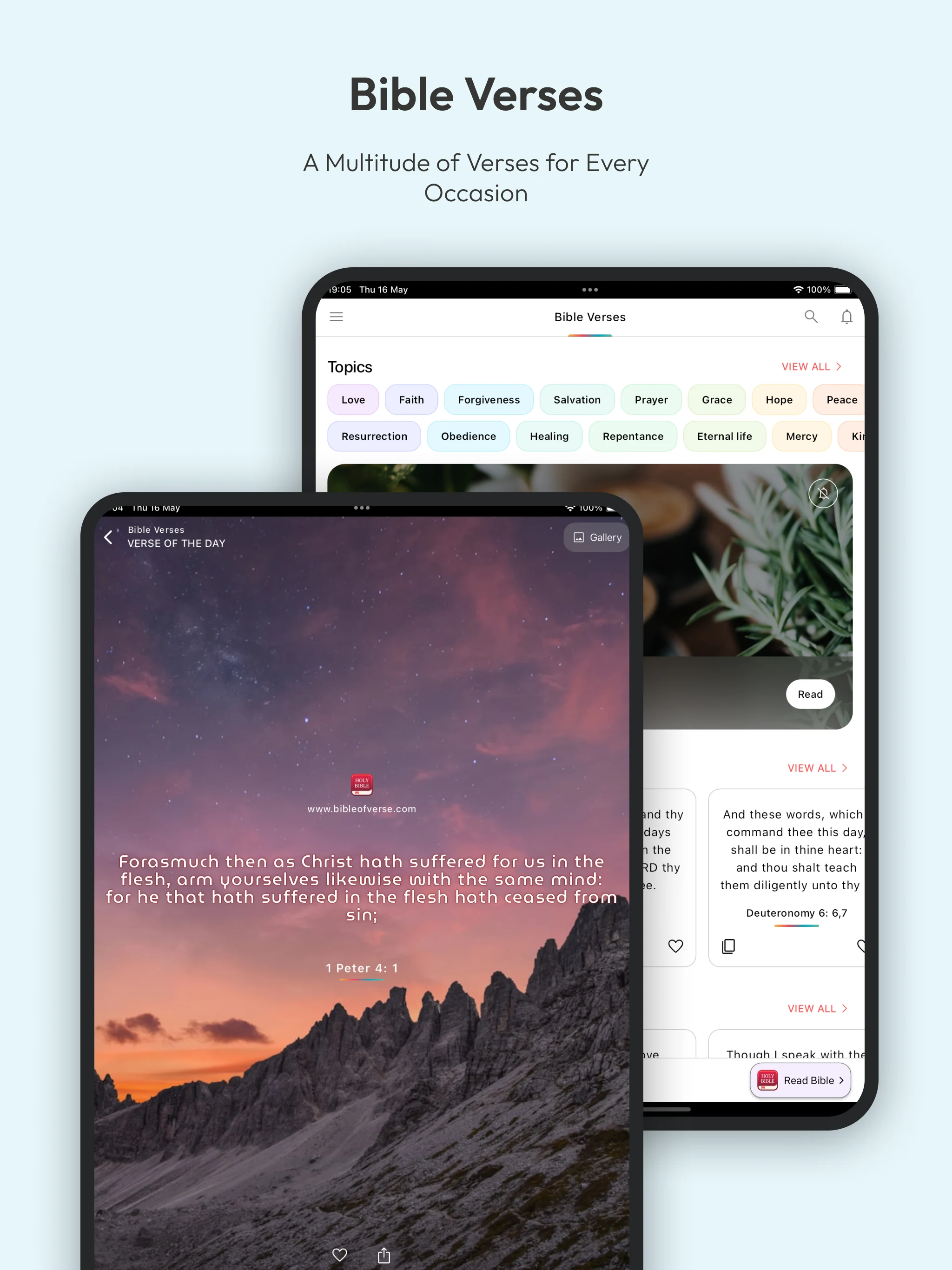Bemba Bible screenshot